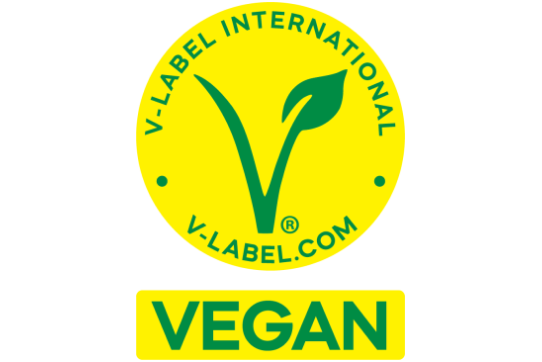 v label international vegan